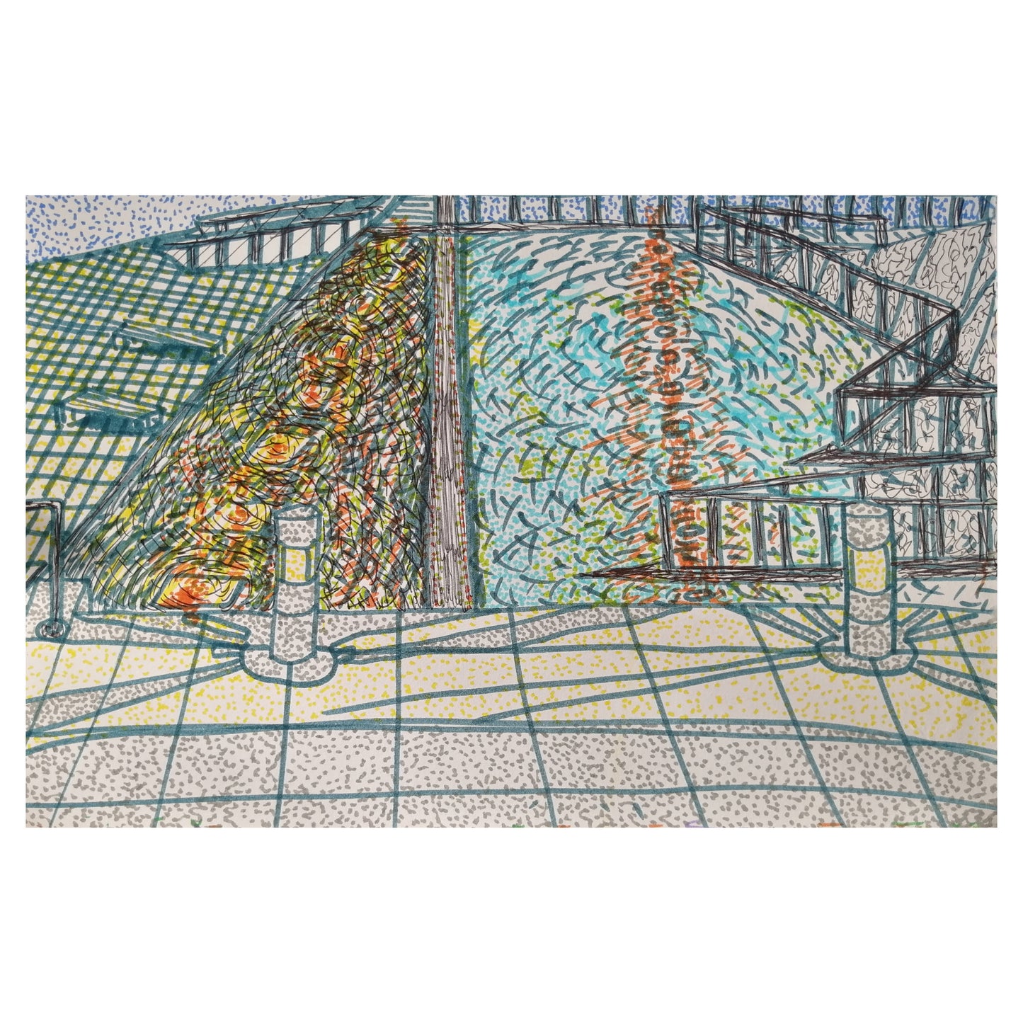 Place des arts fontaine