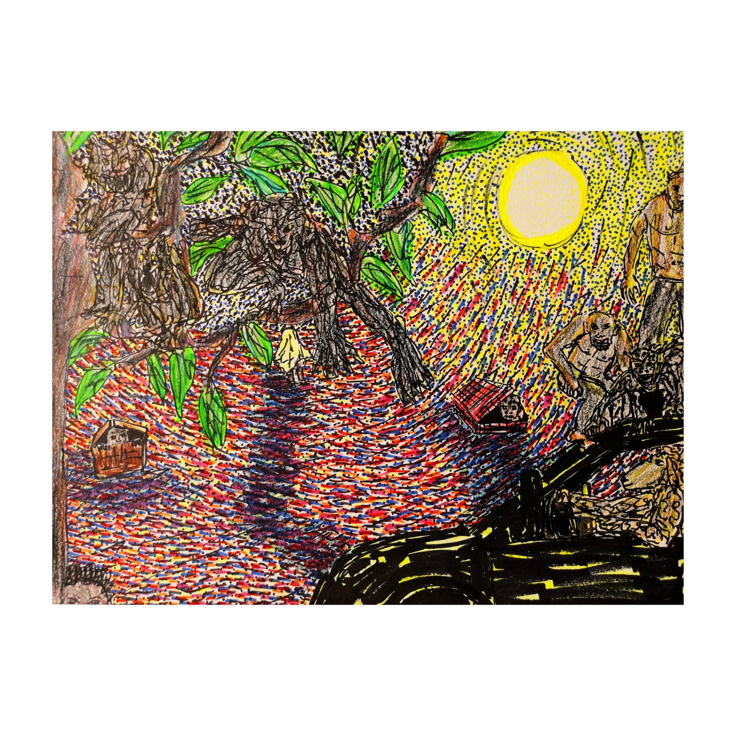 1,2,3… Lougarou ap vini