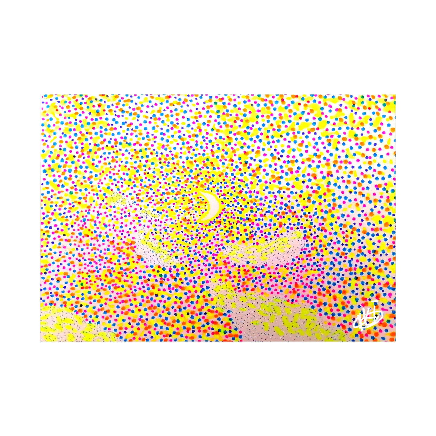 Lune tiède koulè koulè